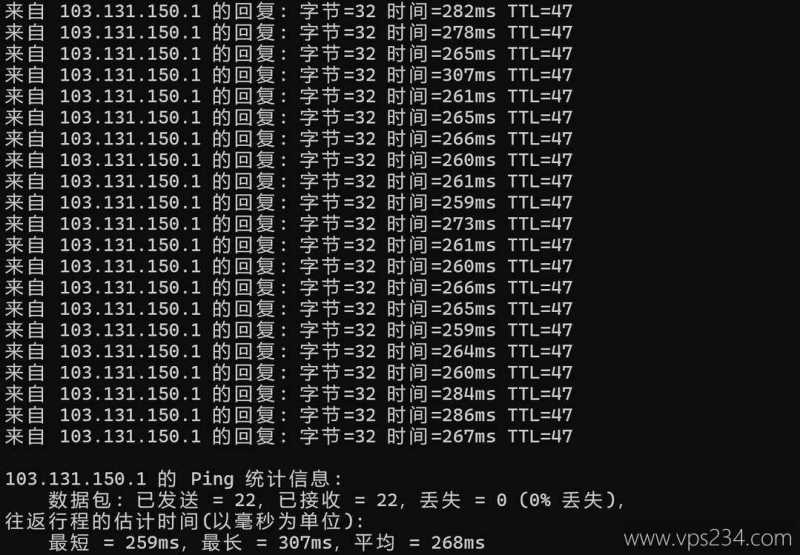 ZoroCloud日本家宽VPS网络测试-本地Ping平均延迟测试