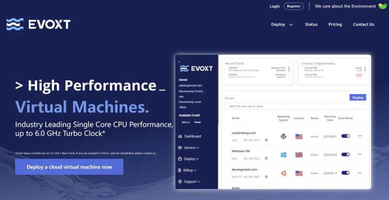 Evoxt：澳大利亚VPS-悉尼机房-Windows远程桌面支持