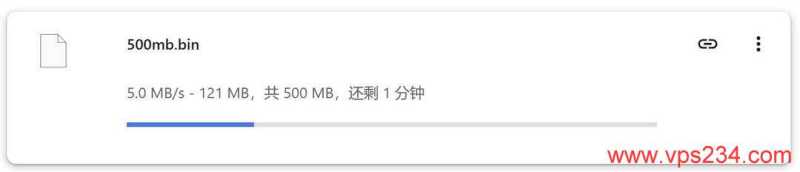 华纳云日本轻量云服务器网络测试-下载速度