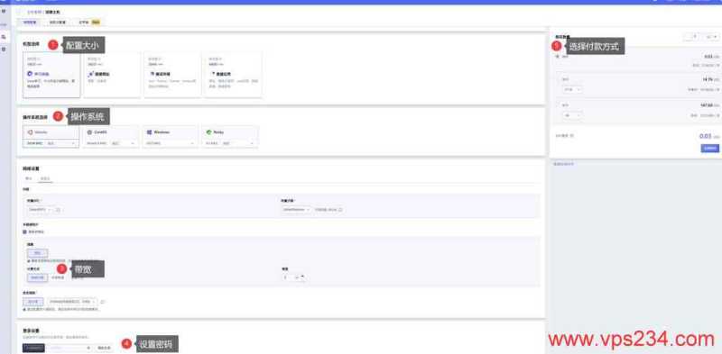 SurferCloud美国云服务器购买教程-配置选择