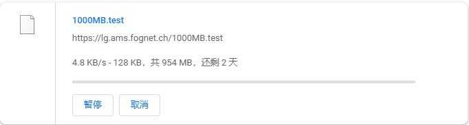iFog GmbH荷兰VPS测评 - 本地下载速度