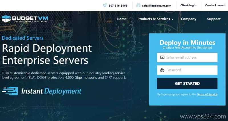 美国服务器推荐-BudgetVM