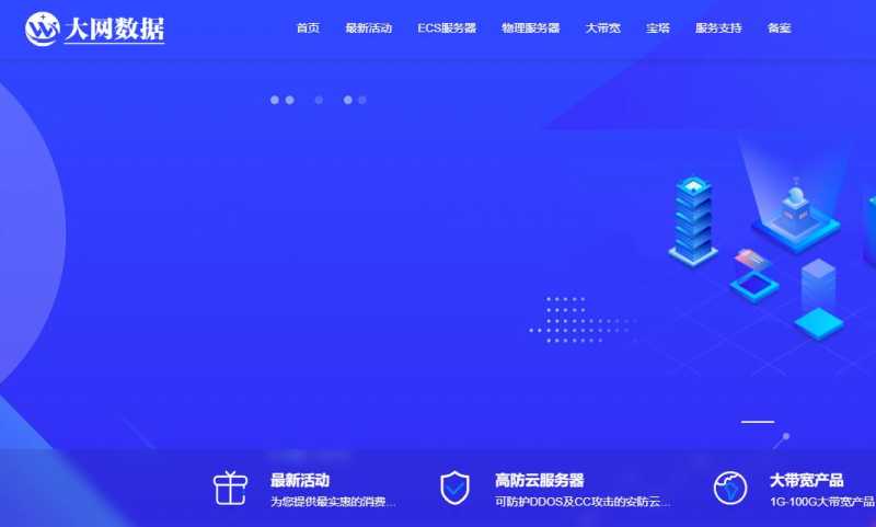 大网数据：美国VPS推荐 - CN2优化线路网络稳定