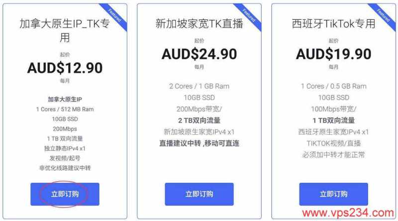WePC加拿大VPS购买教程-套餐选择