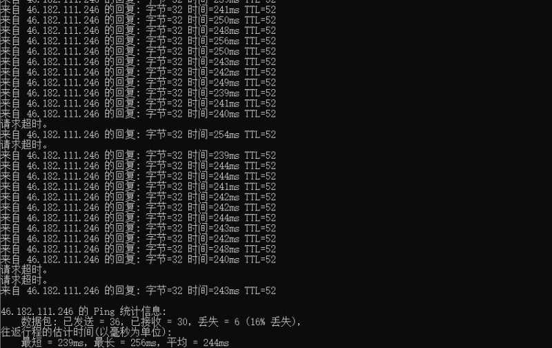 绿云荷兰VPS测评 - 本地Ping延迟效果