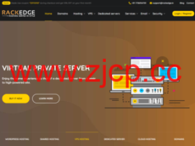 Rackedge:英国vps,1核2GB内存/30GB空间/不限流量/100Mbps端口,$2/月起,年付8折