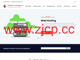 SullivansHosting:美国堪萨斯VPS,1核1G/15GB硬盘/250GB流量/1Gbps/4.99美元/月,全托管机型