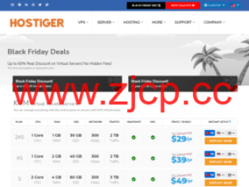 Hostigger:2021年黑色星期五促销Black Friday Discounts开启,VPS和VDS年付四折优惠,买2年送1年