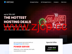 #黑五#virtono:全场最低3折优惠,标准vps首月€2.68起,大内存vps首月€18起,大硬盘vps首月€30起