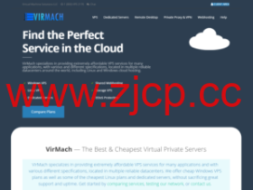 #黑五#virmach:特价美国vps,1核/512MB/15G SSD/1G端口,$9.3/年起