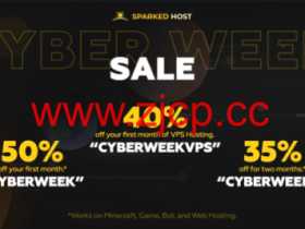 #黑五#sparkedhost:首月5折,AMD Ryzen高性能VPS首月$4起,英特尔cpu首月$2.8起