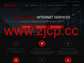 Bullethost:保加利亚vps,1核/512MB内存/10GB SSD硬盘/不限流量/100Mbps端口,$1.8/月起