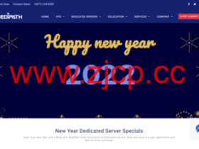 #新年促销#DediPath:全场五折10美元/年起,上新AMD VPS,美国独服39美元/月