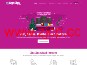 GigsGigsCloud:春节促销,全场VPS 8.5循环促销,可选美国cn2 gia/美国高防/10G cmi/日本软银等