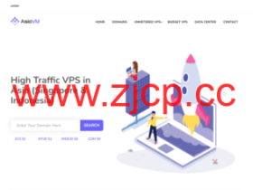 AsiaVM:新加坡vps/印尼vps,1核/1.5GB内存/100GB硬盘/不限流量/100Mbps-500Mbps端口,$8/月起