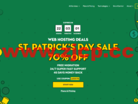 FastComet:圣帕特里克节促销活动,全场虚拟主机三折,折后$2.95/月起