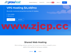 prowhost:美国vps,堪萨斯城机房vds,年付5折优惠,1核/6G内存/50G NVME硬盘/5TB流量/1Gbps带宽,$59,40/年起