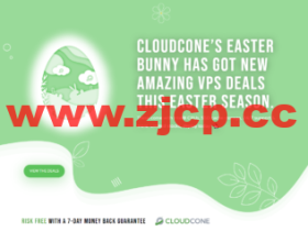 #复活节优惠#CloudCone:美国便宜VPS促销,2核/1G内存/45G硬盘/4T流量/1Gbps端口,$14.28/年起