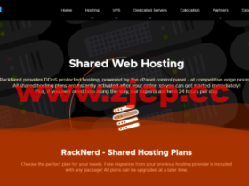 RackNerd:cPanel共享主机特价,可选欧洲/美国/德国/法国/新加坡机房,$9.98/年起