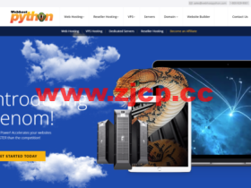 Webhostpython:10周年庆,美国达拉斯管理型VPS,免费DirectAdmin授权,4核/2G内存/120G SSD硬盘/15TB流量/1Gbps带宽,首月只需0.1美元