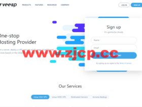 Veesp:拉脱维亚里加机房vps,1核/1G内存/20GB硬盘/不限流量/200Mbps带宽,$4.55/月起