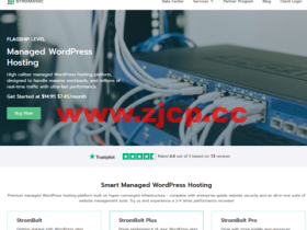 #黑五#Stromonic:WordPress托管主机,75%优惠,$3.73/月起