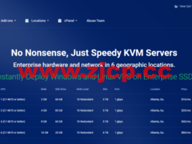#黑五#SpeedyKVM:美国vps,1核/2GB内存/60GB SSD/3TB流量/1Gbps带宽,$7/月起,可选洛杉矶/西雅图/达拉斯等机房