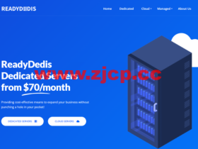 #黑五#ReadyDedis:美国和新加坡vps,4核/10GB内存/200GB SSD/不限流量/1Gbps端口,$30/月,可选洛杉矶/西雅图/新加坡等机房