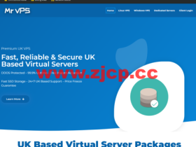 VPS.MR:英国vps,1核/1GB内存/35GB SSD/1TB流量/1Gbps带宽,£6.99/月起