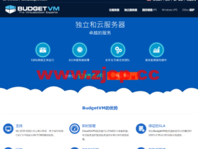 BudgetVM:1Gbps不限流量服务器,$84/月起,可选10-100Gbps带宽,可选美国/日本/香港机房