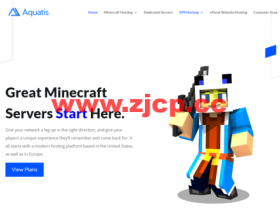 Aquatis:国外便宜大内存VPS,400G DDPS免费保护,2核8G 20 GB NVMe/1T流量/1Gbps带宽,$4/月 起,可选洛杉矶/坦帕/荷兰机房,每日免费备份