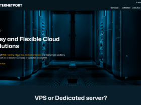 Internetport:瑞典VPS,1核/1GB内存/40GB SSD/1Gbps@10TB流量,月付€3起