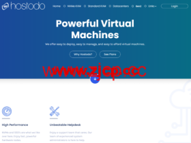Hostodo:底特律机房vps,1核/1GB/20GB NVMe/3TB流量/1Gbps带宽,$17/年