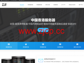 ZJI:香港葵湾E型服务器,Intel Gold 6138/32GB内存/1TB SSD/30Mbps,640元/月
