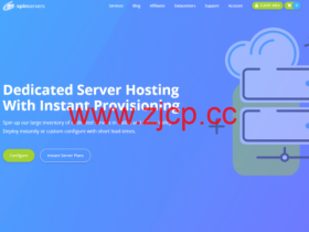 #三月促销#spinservers:圣何塞独服,2*E5-2630Lv3/64GB/1.6TB SSD/30TB@10Gbps,$79/月