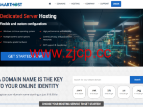SmartHost:VPS月付2.95美元起,大硬盘VPS月付3.95美元起,可选32个地区数据中心