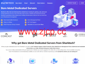 Sharktech:10Gbps不限流量服务器$369/月起,可选拉斯维加斯/洛杉矶/丹佛/荷兰等机房