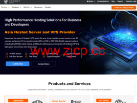 Casbay:AS132841/马来西亚原生服务器/独立服务器8折优惠,新套餐上线,原生IP,2核/3GB内存/不限流量/100Mbps端口,$29/月