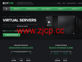 #补货#BuyVM:1Gbps不限流量VPS,$2/月起,可选拉斯维加斯/纽约/迈阿密机房