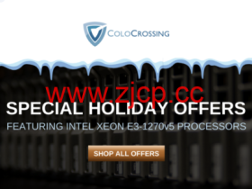ColoCrossing:常规VPS6.5折,月付2.57美元起,特价VPS年付10.99美元起,洛杉矶独服$35/月起