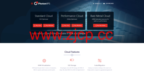 PhotonVPS：首月5折优惠，1核2G内存套餐2.5美元/月，Windows可选台湾/新加坡/日本等14机房，Linux可选美国4机房插图