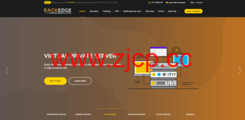 Rackedge：英国vps，1核2GB内存/30GB空间/不限流量/100Mbps端口，$2/月起，年付8折插图