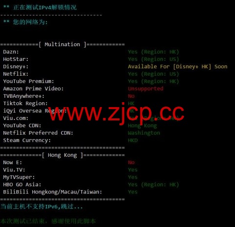 Vmshell：香港CMI线路，200M带宽月付9刀，300M带宽月付18刀，解锁全部流媒体插图1