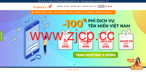 vinahost：越南胡志明VNPT，便宜越南VPS，免费的DirectAdmin，100Mbps不限流量，月付35元起插图