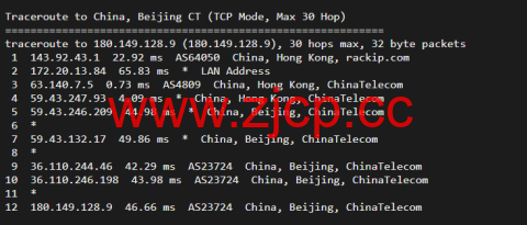 稳爱云：香港CN2 GIA，2核/2G/20M带宽，月付34元，美国CERA联通首月半价25元，简单测评插图10