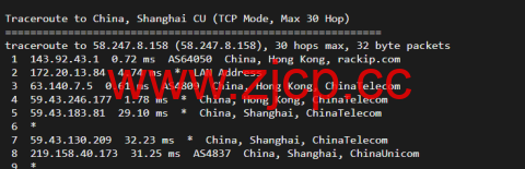 稳爱云：香港CN2 GIA，2核/2G/20M带宽，月付34元，美国CERA联通首月半价25元，简单测评插图15
