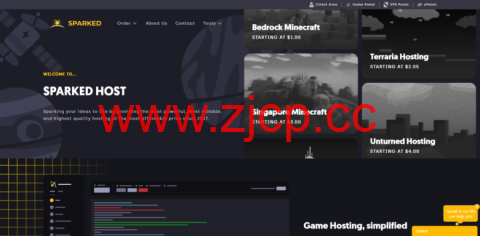 sparkedhost：万圣节优惠，首月最低5折优惠，AMD Ryzen高性能VPS首月$4起，英特尔cpu首月$2.8起插图