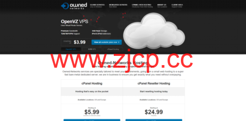 Owned-Networks：便宜VPS，1核/1G/30G SSD/1T/1Gbps/KVM/可选全球8大机房，月付$3.99起插图