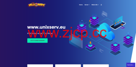 UnixServ：荷兰vps/荷兰独立服务器，AMD Ryzen 9@1核/1GB内存/10GB NVMe空间/不限流量/2Gbps端口，€2/月，AMD Ryzen独立服务器月付€95.00起