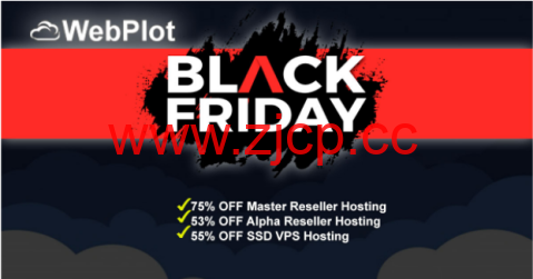 #黑五#webplot.co.uk：英国vps，虚拟主机高达75%折扣，年付£6.49起，独立服务器£69.99/月起插图